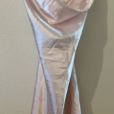 Robe mini en soie