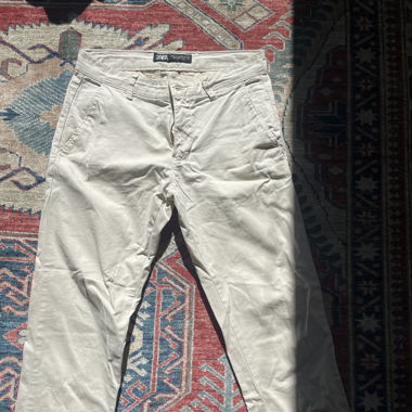 Beige trousers Zara size 38 EUR