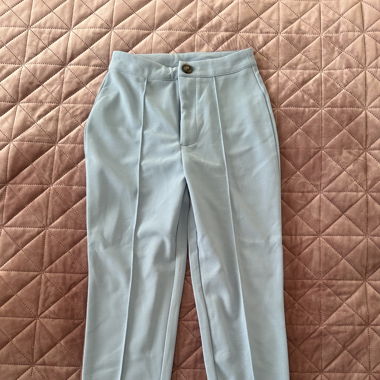 Stoffhose Hellblau