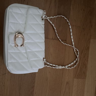 Borsa Coach bianca