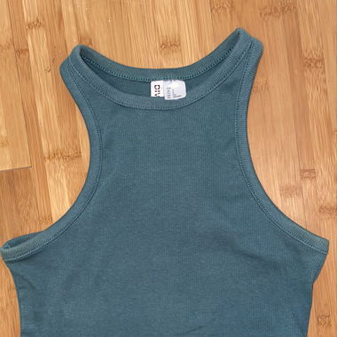 H&M Top, Grösse S, Olivgrün