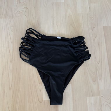 Black Swimsuit with Ties