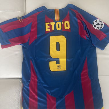 Maillot FC Barcelona Eto'o Finale C1 2006