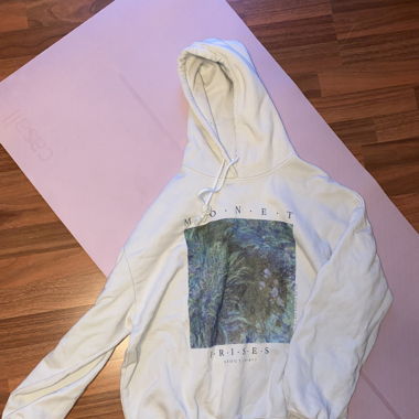 Monet hoodie beige