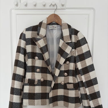 Veste en tweed imité chanel 