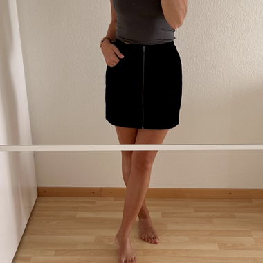 Dark Blue Mansester Skirt