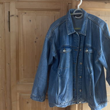 Jeansjacke (oversized)