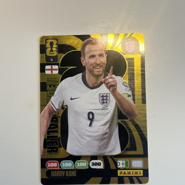 carte Panini golden boot Harry Kane