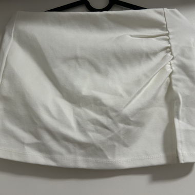 Jupe mini blanche