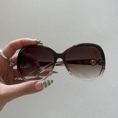 Lunettes de soleil marron pour femmes