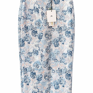 Jupe florale pastel