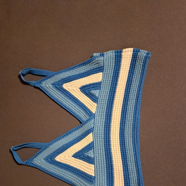 Top en crochet 