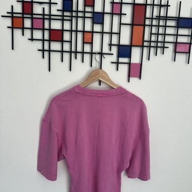 Rosa Oversize-T-Shirt