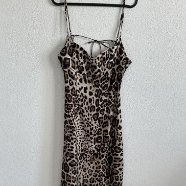 Robe Longue Maxi Léopard Zara - Élégante