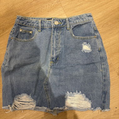 Denim skirt