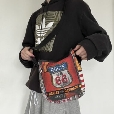 harley davidson route 66 bag