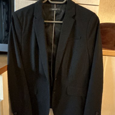 Schwarze Anzugjacke