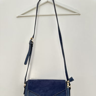 Sac à bandoulière bleu 