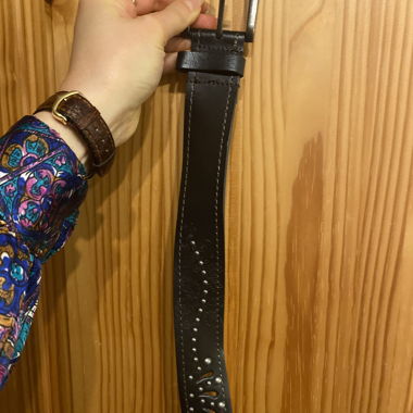 Brown Leather Belt