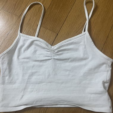 White Crop Top
