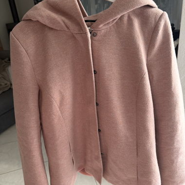 ONLY pink hooded jacket