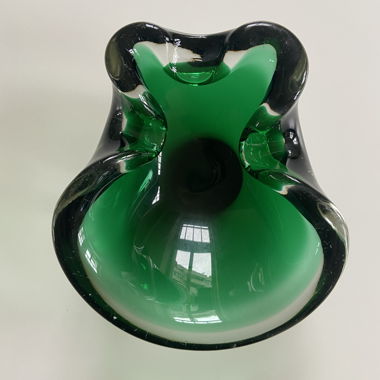 Green Crystal Bowl