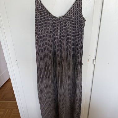 Abito lungo satinato Maison Scotch