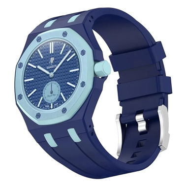 Bracciale compatibile per Swatch Piguet – Blu navy