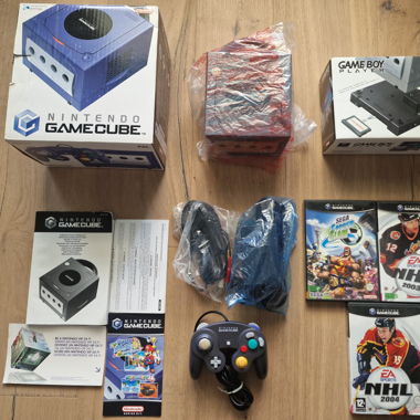 Pack GameCube Game Boy Player (boîte) et 3 jeux