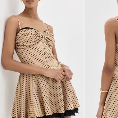 Abito Cami a Pois Reformation