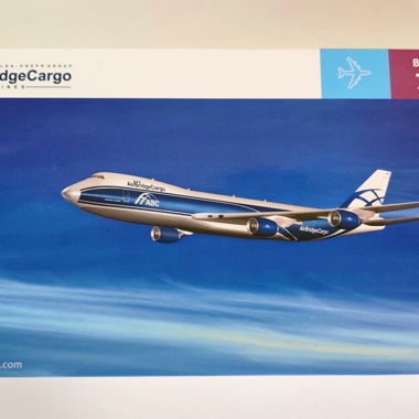 Boeing 747-8F Model Airplane