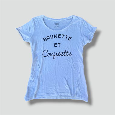 Brunette et coquette y2k style t-shirt