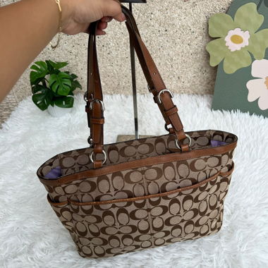 Coach Monogram Tote Bag, schoolbag!