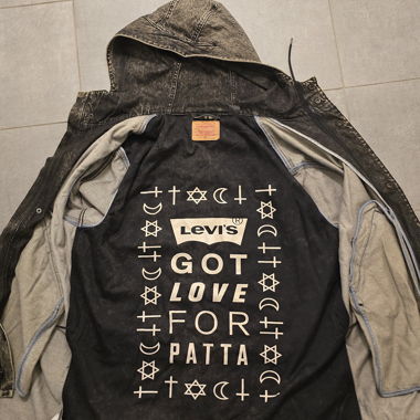 Denim Jacket PATTA x LEWI'S  anthracite Size L
