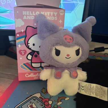 Peluche Kuromi Hello Kitty