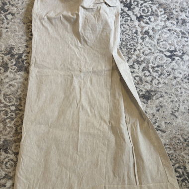 Gonna a portafoglio beige