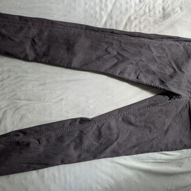 Jeans grigio-nero slim fit