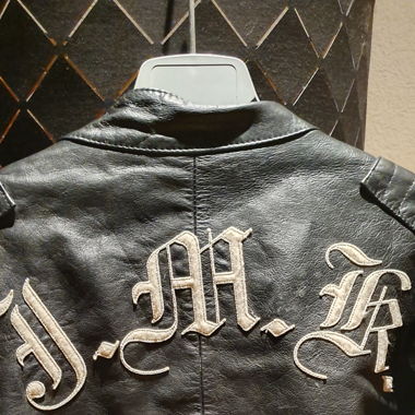 Lederjacke