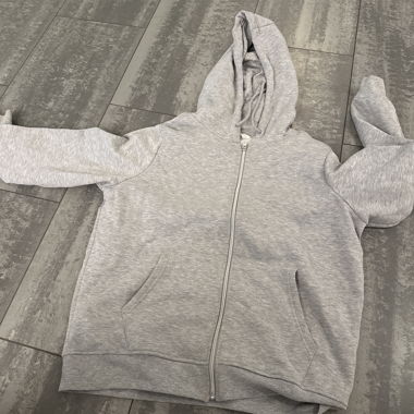 PRIMARK grauer Zipper