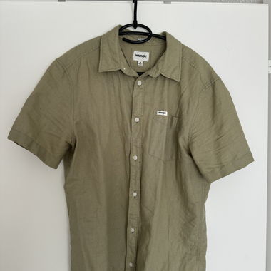 Wrangler short-sleeve shirt khaki Regular M