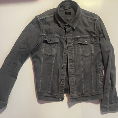 Veste en jean grise BOSS