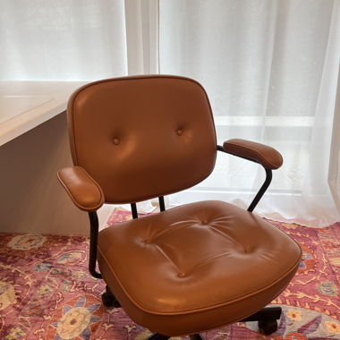 Drehstuhl Ikea Bürostuhl goldbraun 
