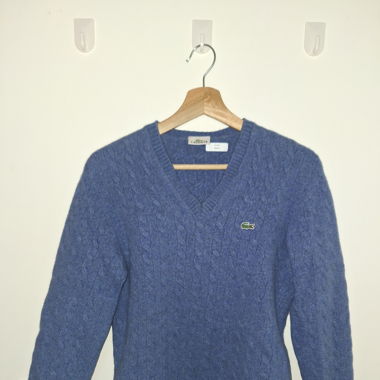 Vintage Lacoste Pullover blau