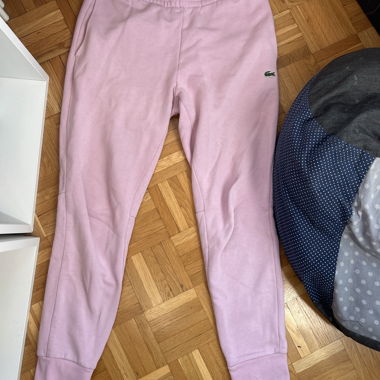 Jogging lacoste rose 