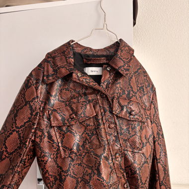 Kunstlederjacke