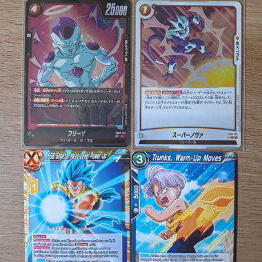 Dragon Ball Super Karten 4x