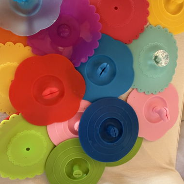 Lot de couvercles silicone