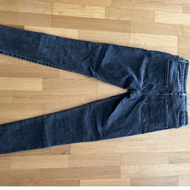 Levis Jeans Nero Taglia 25