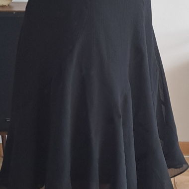 Fluffy Black Skirt