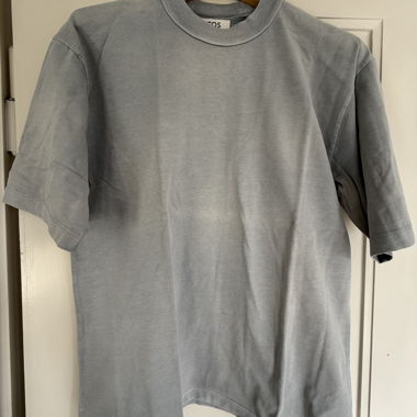 COS T-Shirt mit lockerer Passform grau - Grösse S